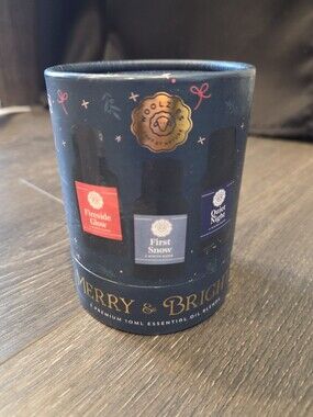 Merry & Bright Essential Oil Blends Set Of 3 NEW 10mL Each